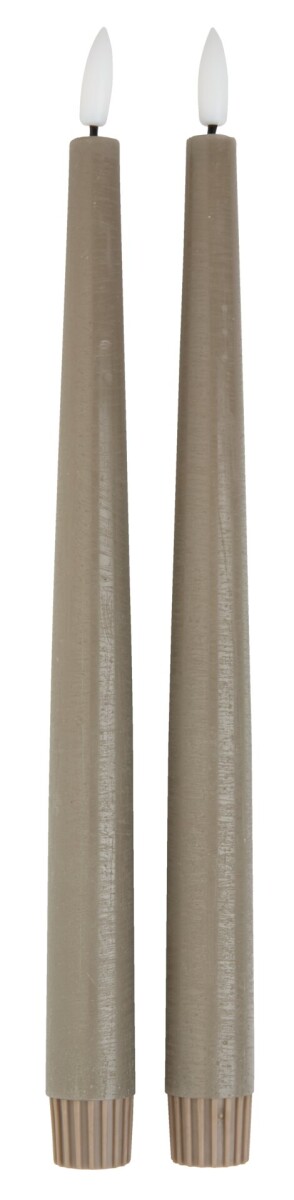 Vela LED GUDMUND A29cm 2 unidades 