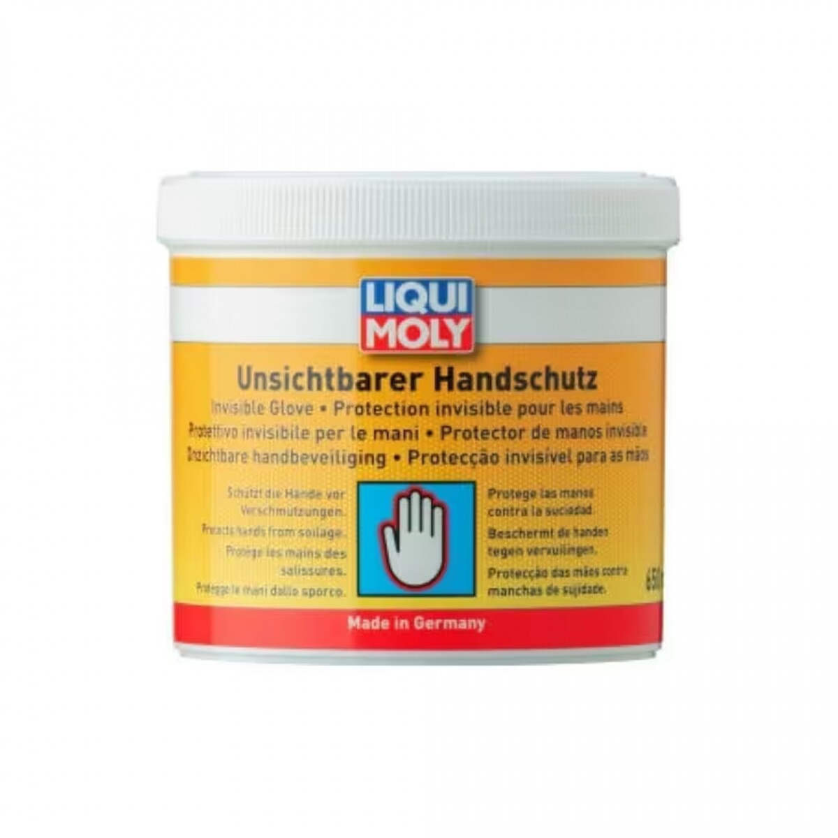 Liqui Moly Crema Guantes Invisibles Unsichtbarer Handschutz 650ml 
