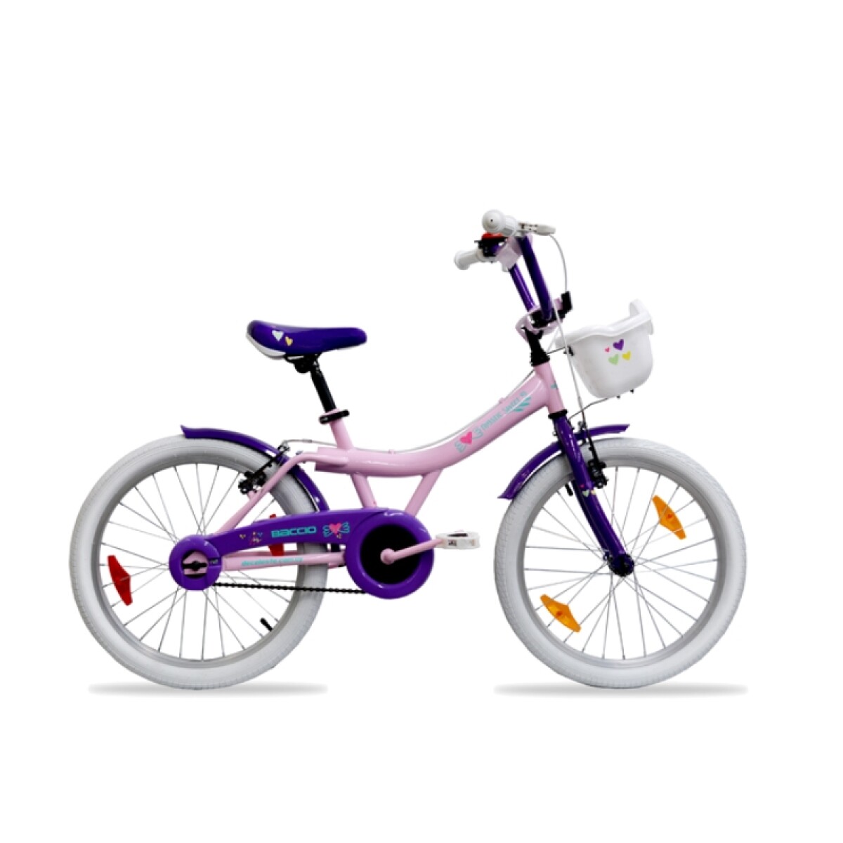 Bicicleta Baccio R.20 Niña Sweet - Rosa/violeta 