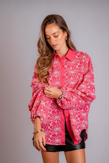 Camisa CANNES Fucsia