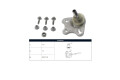 Rotula Del Mercedes Benz A 160 (W168)/A 170 Cdi (W168) 99-25 Der/Izq Rotula Del Mercedes Benz A 160 (W168)/A 170 Cdi (W168) 99-25 Der/Izq
