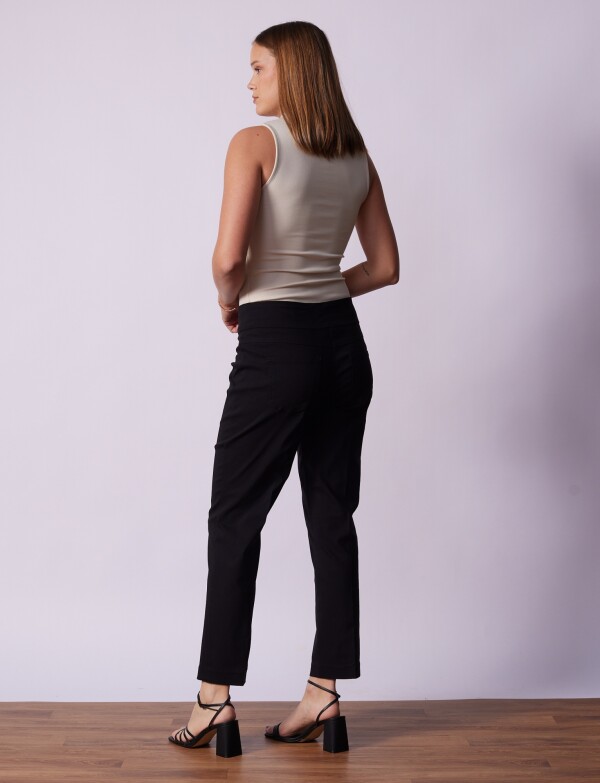 Pantalon Pull On NEGRO