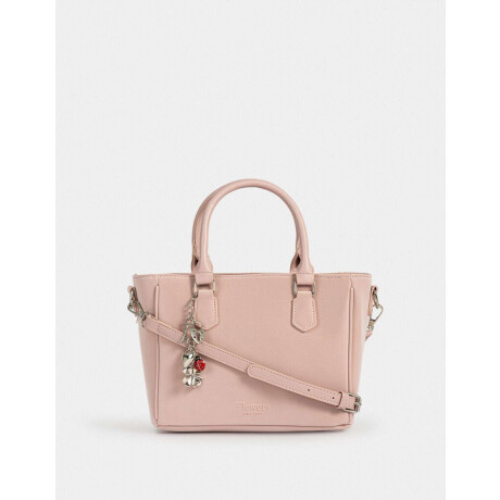 Cartera City Con Charm Rosa Viejo