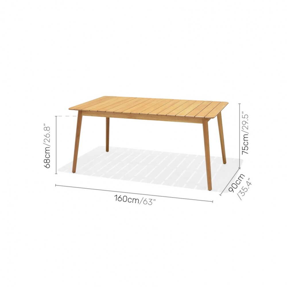 Juego de Jardin 6 sillas y Mesa - Nassau Rosa