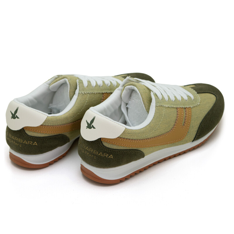 Championes Santa Barbara FLAIR CA de Mujer - FLAIR CA Verde Claro