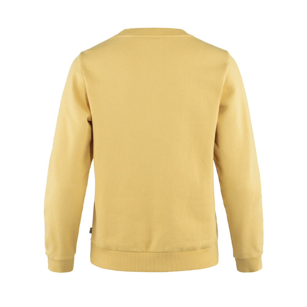 Fjallraven Logo Sweater - Mujer Mais Yellow