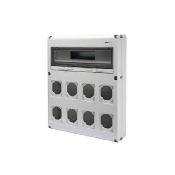 Cuadro din p/20 mód. din, aloja 8x16/32A GG8013
