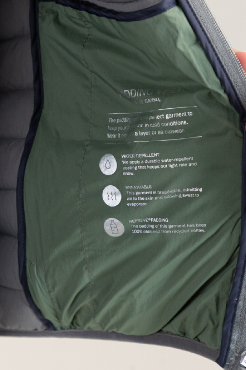 Chaleco El Ganso Gris