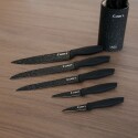 SET DE CUCHILLOS EN TACO CUORI TAGLI NEGRO