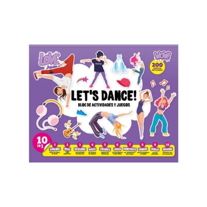 Block de actividades y juegos Imagiland Let´s Dance Block De Actividades Y Juegos Imagiland Let´s Dance