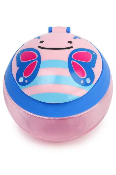 Tupper de snack diseño mariposa Sin color