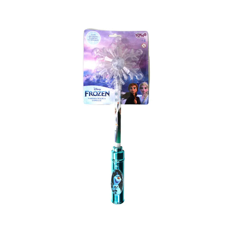 Varita mágica encantada de Frozen de Disney con luz Varita mágica encantada de Frozen de Disney con luz