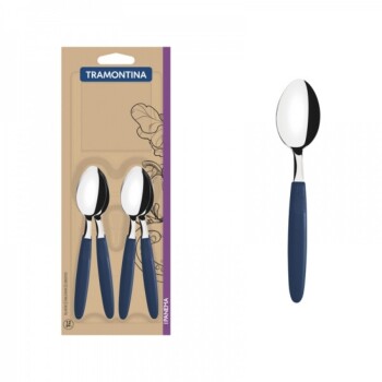 Cucharas de té Ipanema azul x12 | Tramontina 23367/910 Cucharas de té Ipanema azul x12 | Tramontina 23367/910