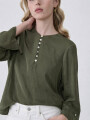 Blusa Zoyan Verde Oliva