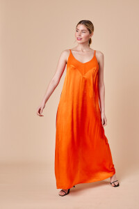 VESTIDO EVANGELINA Naranja