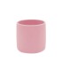 vaso silicona BLW rosa