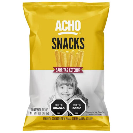 SNACK BARRITA DE KETCHUP ACHO 90G SNACK BARRITA DE KETCHUP ACHO 90G