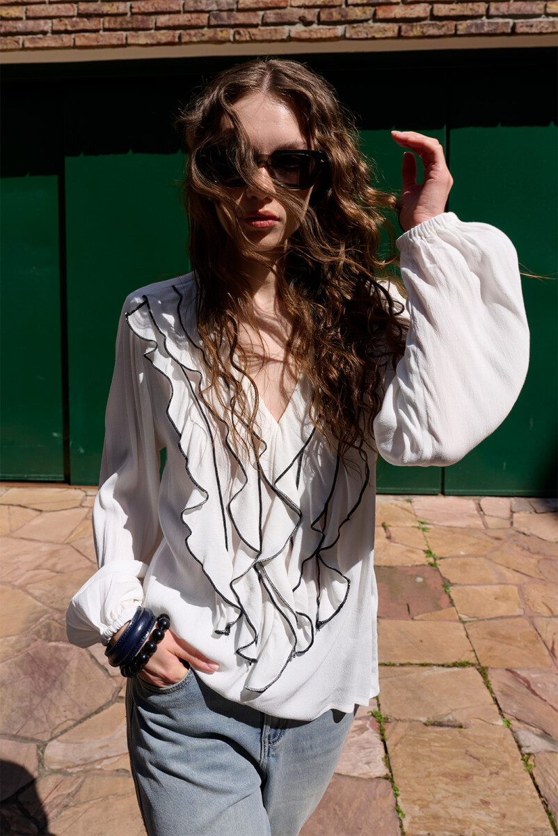 CAMISA AMADIS - BLANCO 