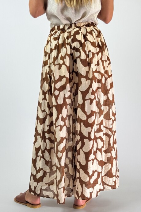 PANTALON AURELIA Marron