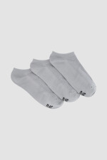 Nuevo pack x 3 deportiva colores lisos Gris melange