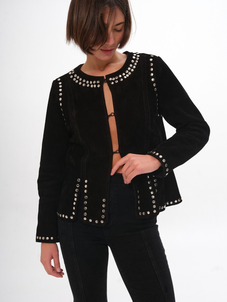 Chaqueta Leather Reynalda - Negro 