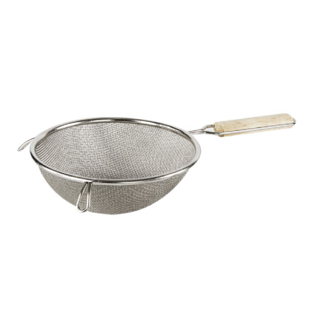 Colador doble malla 15 cm inoxidable Colador doble malla 15 cm inoxidable