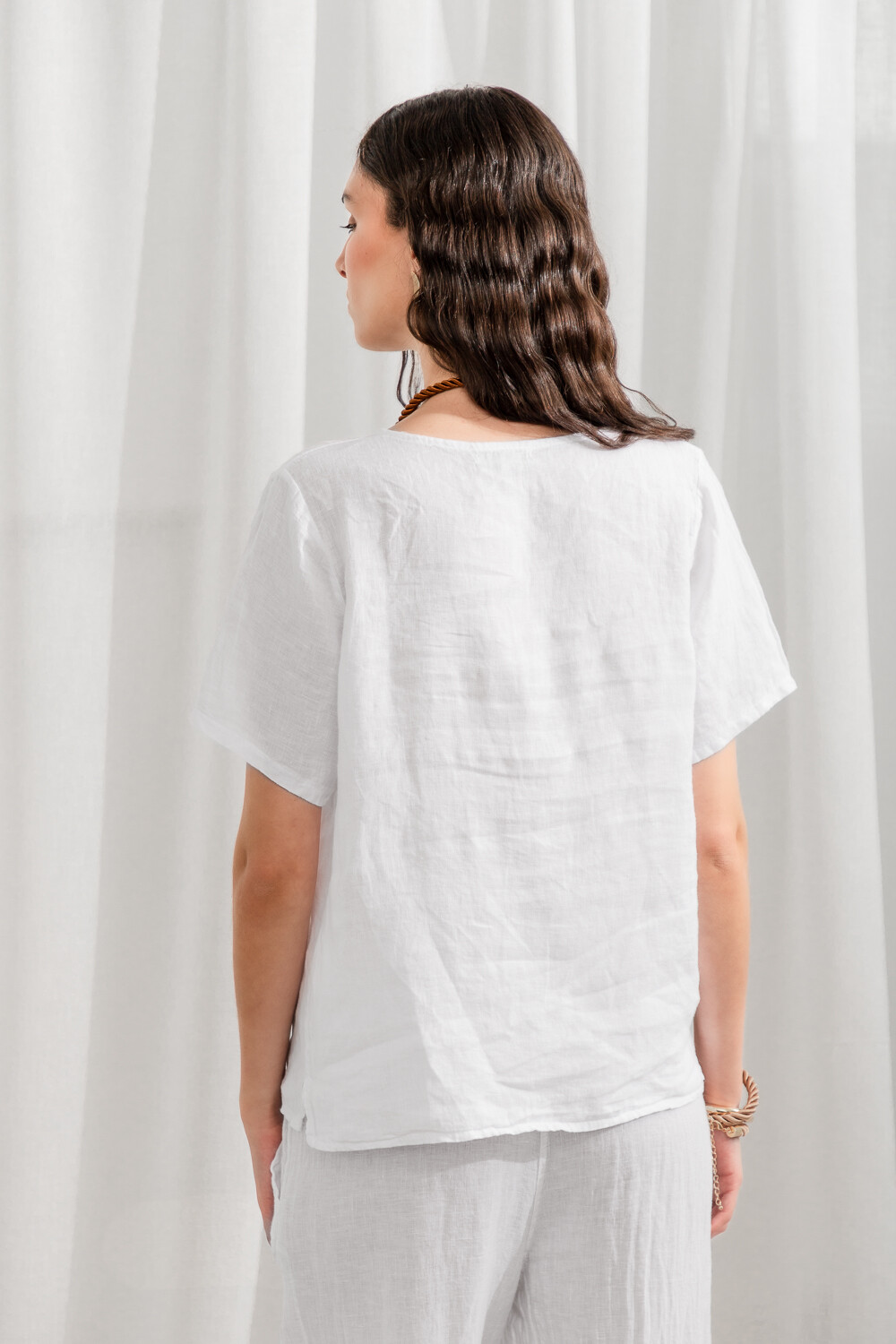 Blusa Elisabetta Blanco