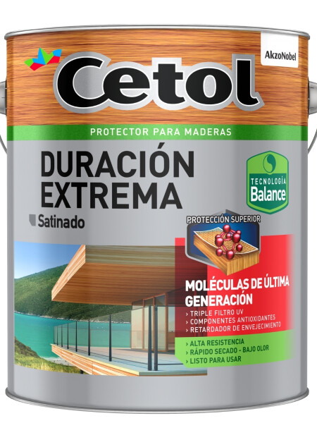 CETOL DURACION EXTREMA SATINADO NATURAL - 1 LT N/A