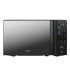 Microondas Midea 20 Lt Negro Espejado 0510MM020CMOE Microondas Midea 20 Lt Negro Espejado 0510MM020CMOE