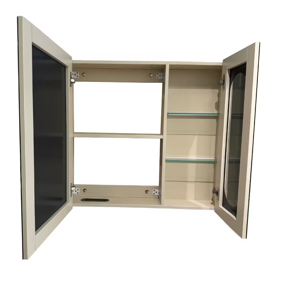 Espejo botiquín 75 cm Curve beige DMC Espejo Botiquín 75 Cm Curve Beige Dmc