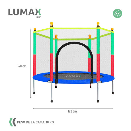 Cama Elástica Trampolín 1.4 mts+ Cobertor + Red Colores Cama Elástica Trampolín 1.4 mts+ Cobertor + Red Colores