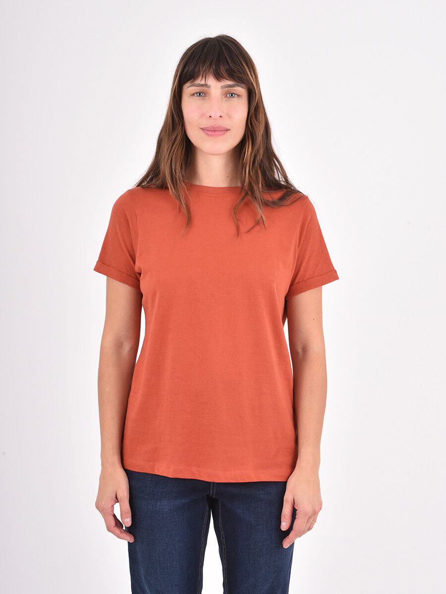 REMERA ANDREA - ROJO OSCURO 