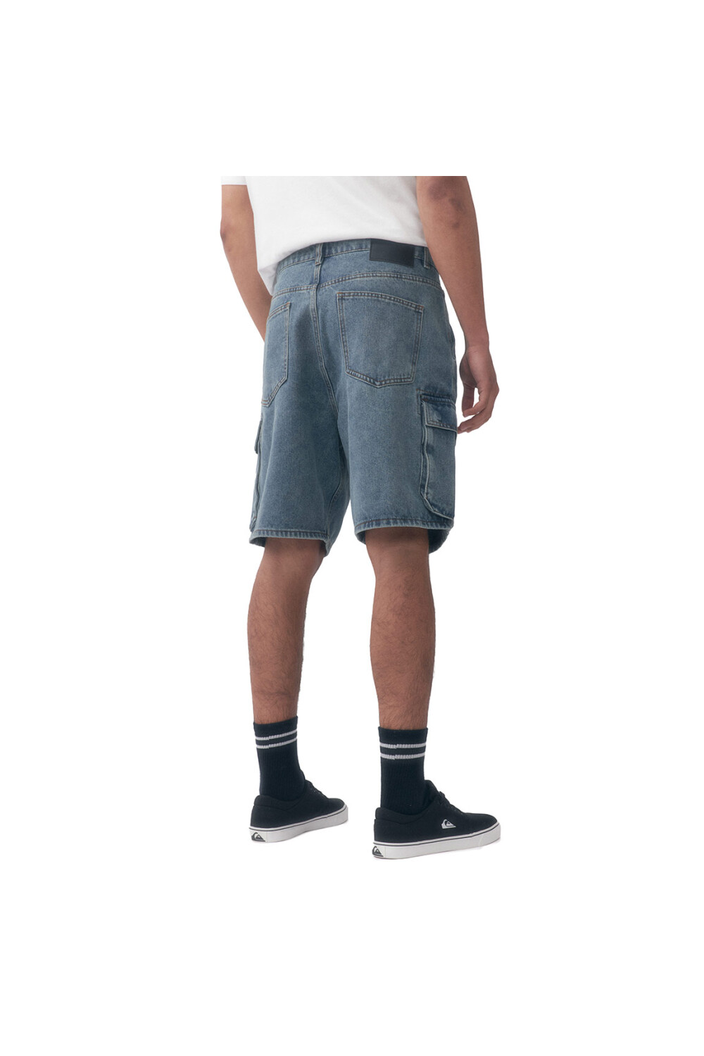 Quiksilver Shorts Cargo Denim Hombre - Azul Oscuro Azul Oscuro
