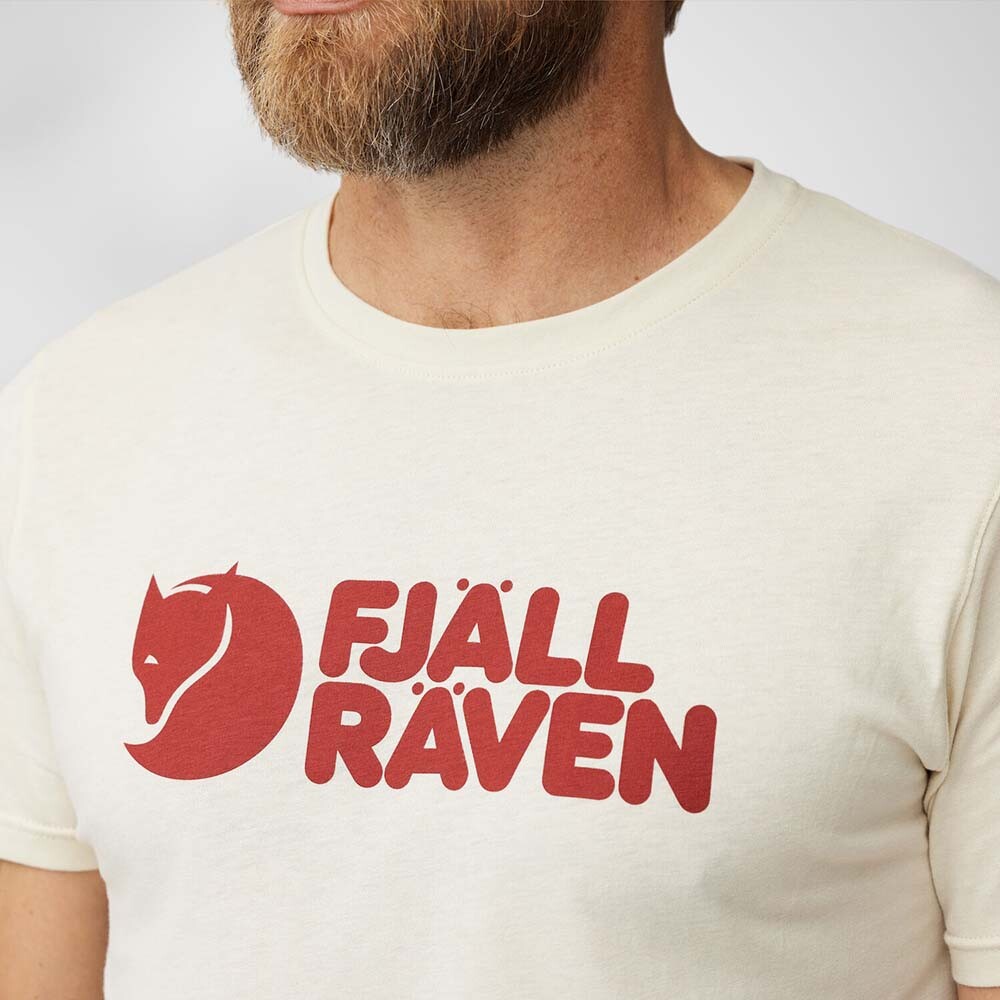 Polo Fjallraven Fjallraven Logo T-shirt M Hombre Black
