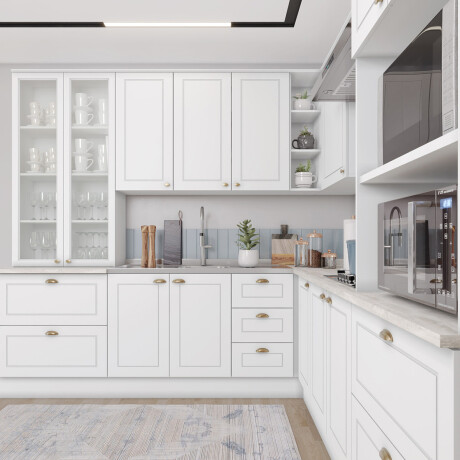 AÉREO 3 PUERTAS ALACENA - LINEA AMERICANA BLANCO