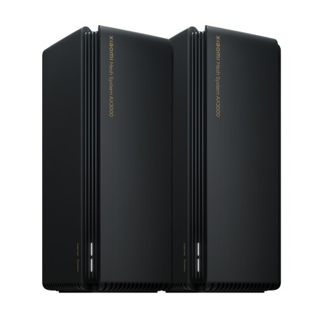 Pack x2 Extensor de Wi-Fi Xiaomi Mesh System AX3000 Negro