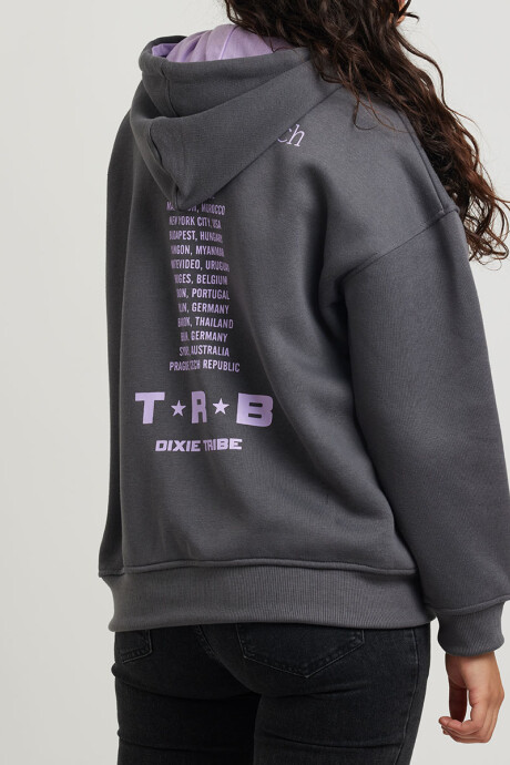 CANGURO S/C ELVINA DIXIE Gris Oscuro