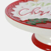 BANDEJA CERAMICA MERRY CHRISTMAS C/BASE Unica