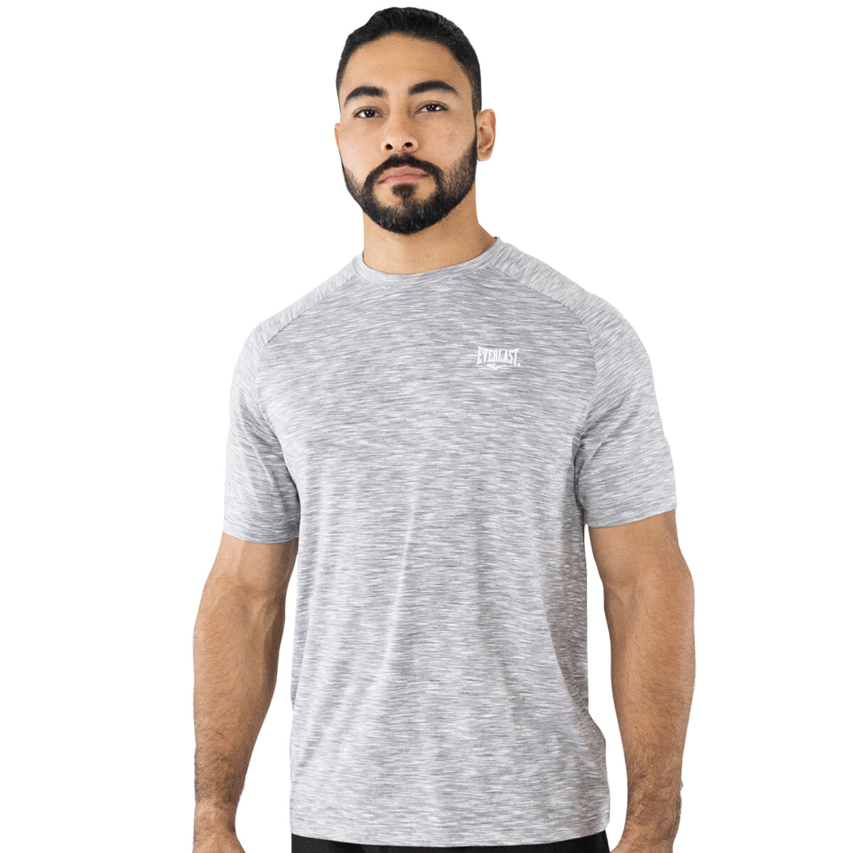 TSHIRT MEN POLY/SPX EVERLAST CORE GN XL - GY 