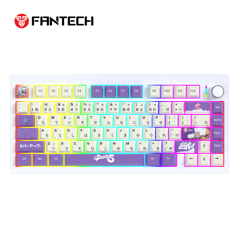 Teclado Gamer Fantech MK921 Gear5 One Piece Switch Brown Teclado Gamer Fantech MK921 Gear5 One Piece Switch Brown