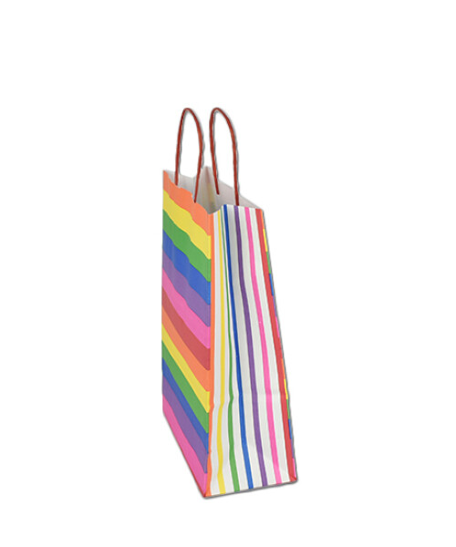 BOLSA FANTASIA LUNA 22X10X30 cm ARCO IRIS.