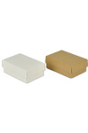 Caja eco 03 - 8x12x4,5 cm. REVERSIBLE BLANCO - MADERA