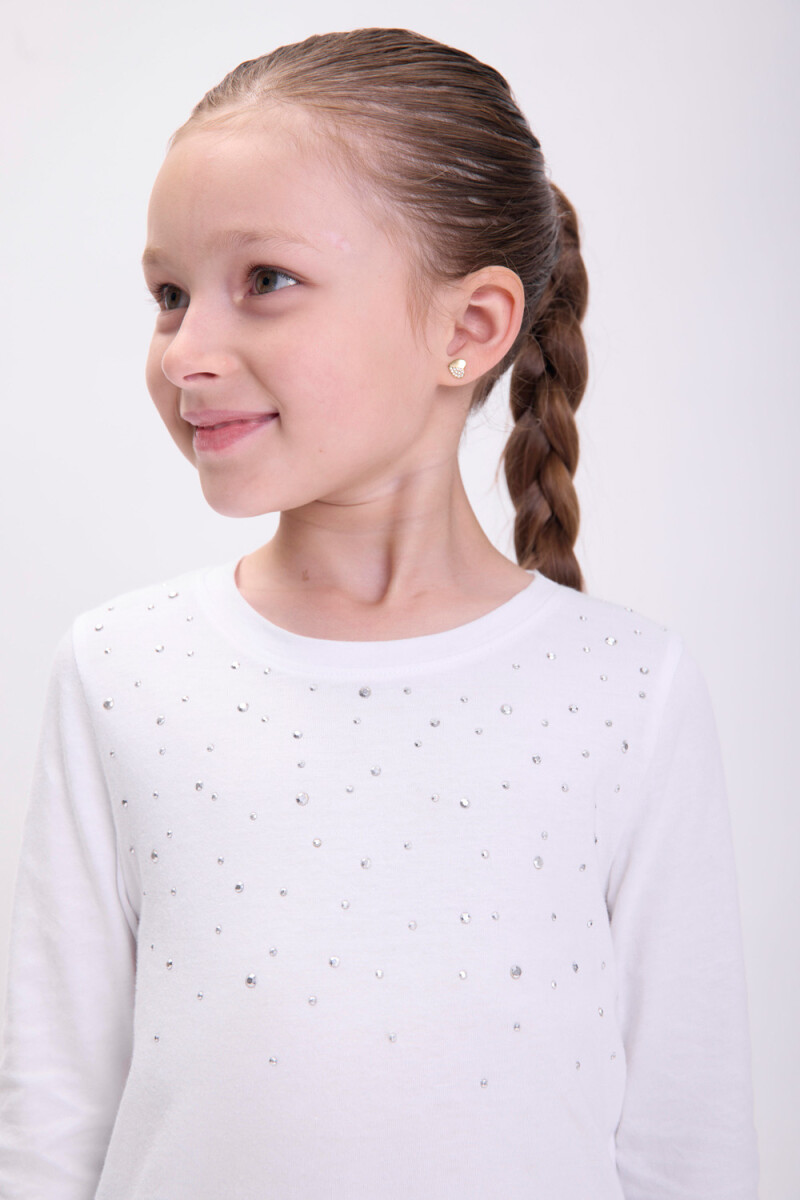 Remera strass - Crudo 