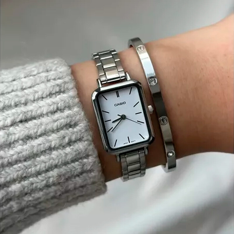 Reloj Casio Acero Inoxidable Dama LTP-V009D 7EUDF