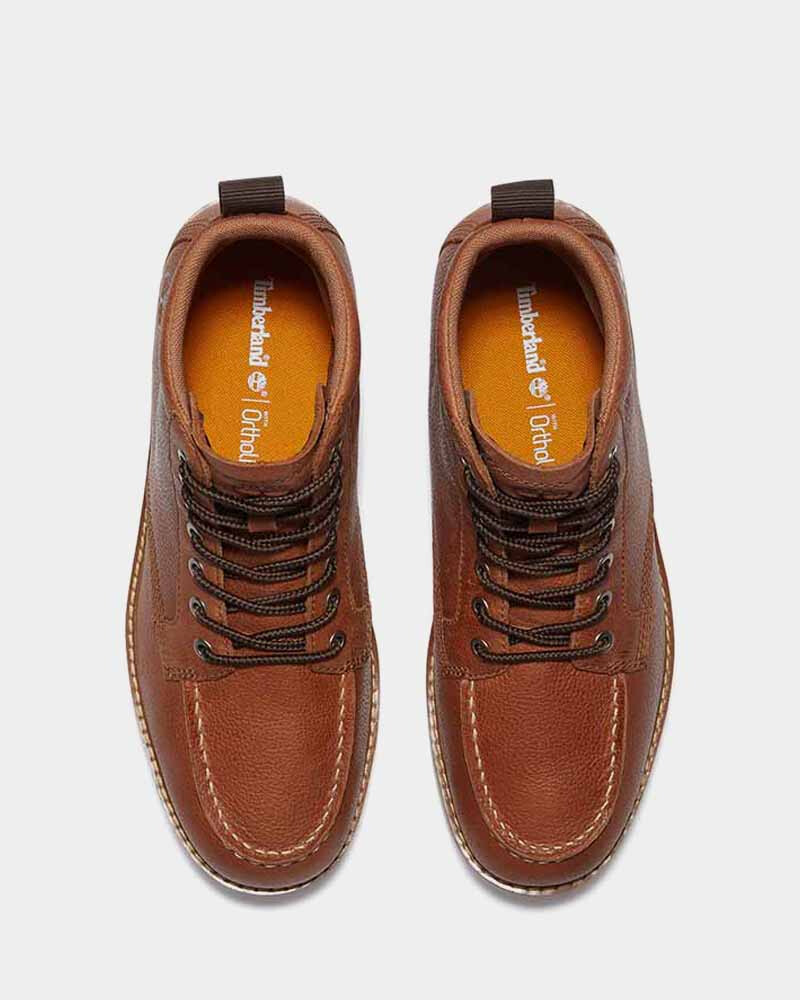 Botas Redwood Edge Mid Hombre Medium Brown Full Grain