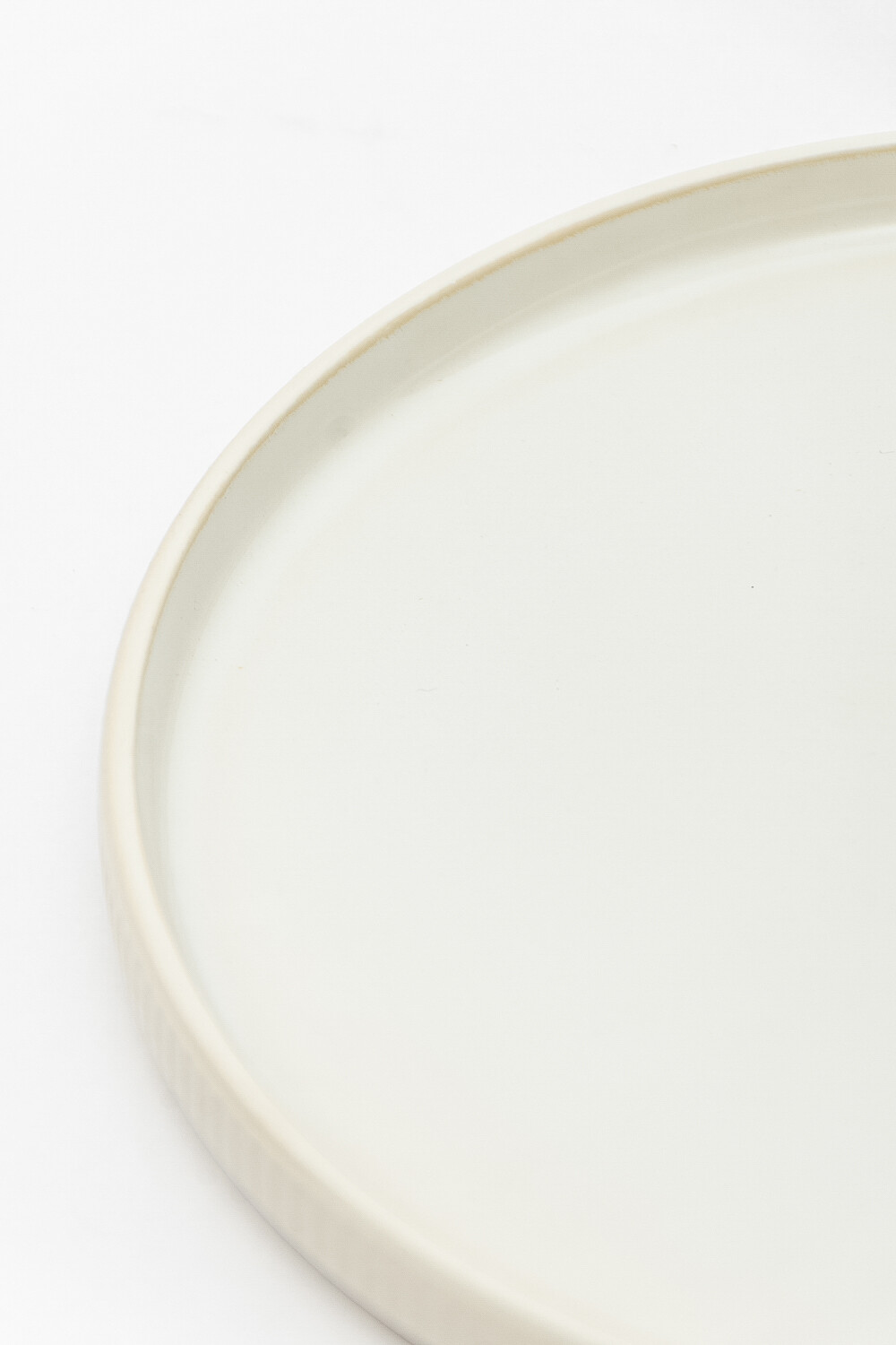 Plato Postre Lines Color Unico