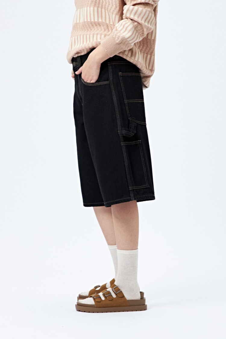 BERMUDA DETALLE Negro