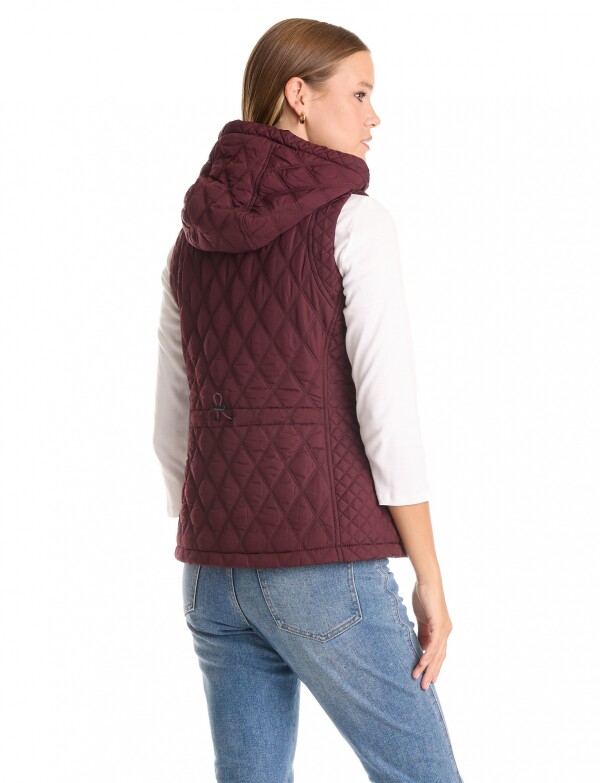 Chaleco Abrigo Capit BORDEAUX