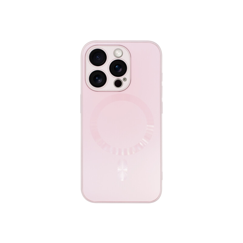 Protector iPhone 15 Pro color rosa con MagSafe Protector Iphone 15 Pro Color Rosa Con Magsafe