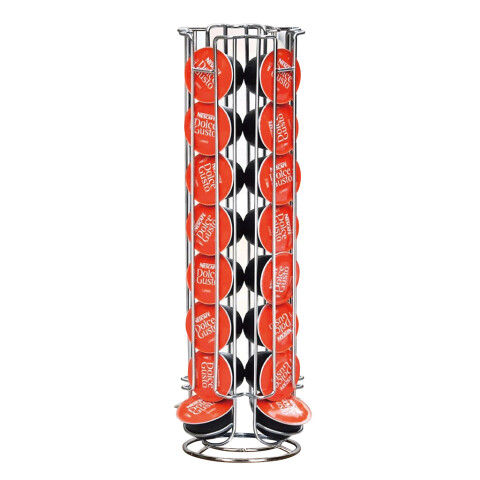SOPORTE P/CAPSULAS CAFE DOLCE GUSTO METAL. D12X38CM SOPORTE P/CAPSULAS CAFE DOLCE GUSTO METAL. D12X38CM